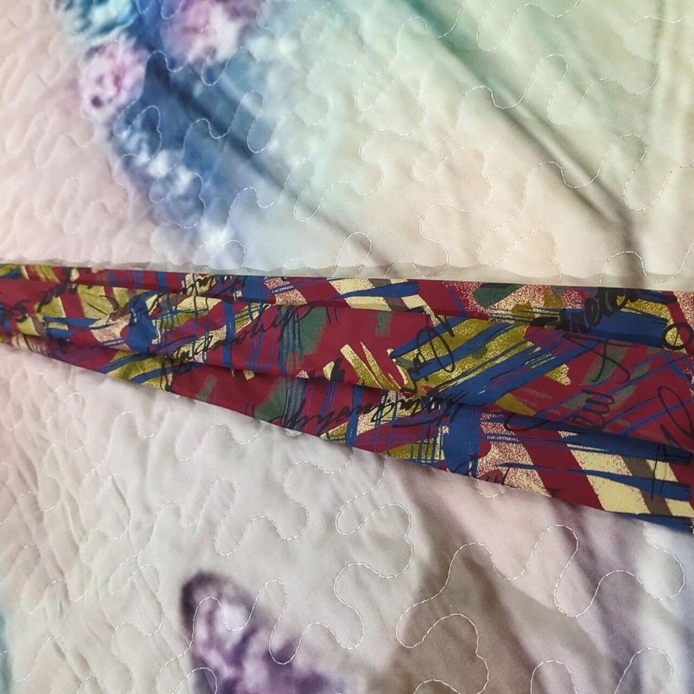 Lorenzo Mad e In Italy 1964 100% Silk Tie - Picture 9 of 14